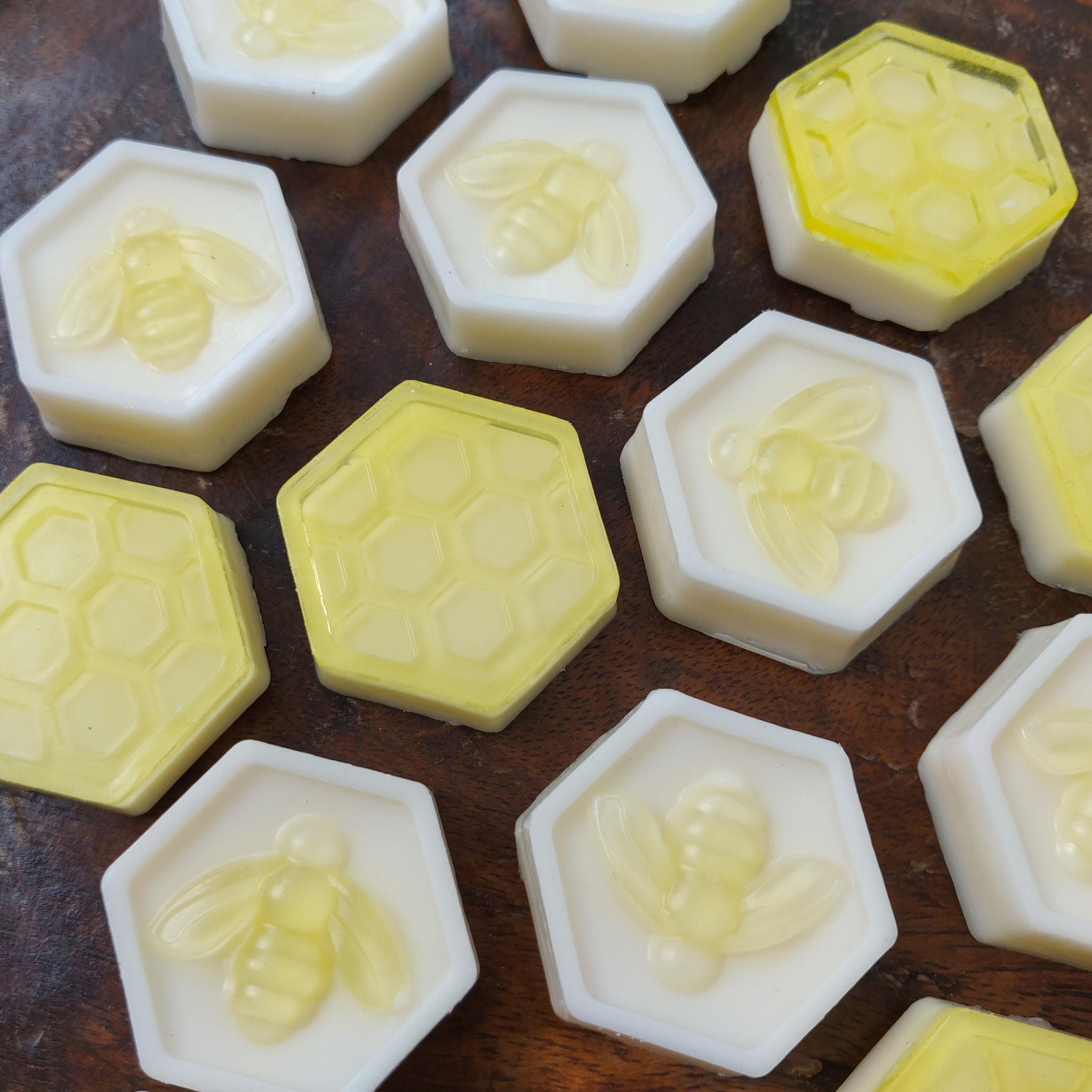 Honey and goats milk mini soap